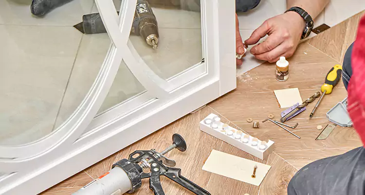 Interior Patio Door Casing Repair in Miami Gardens, FL